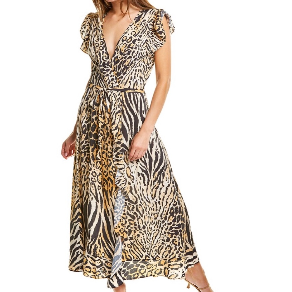 Melissa Odabash Brianna Maxi Dress In Cheetah Color